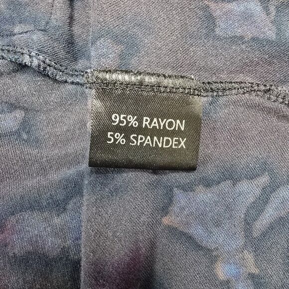 Greater Good Womens Sz L XL Tunic Top Blouse Artsy Boho Hippie Colorful Tie Dye - Picture 5 of 9